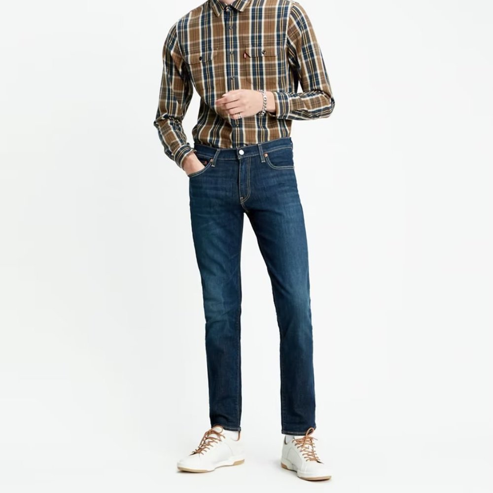 Never Worn Slim Fit Levi's 511 Flex Jeans 29x30 Biologia Dark Wash